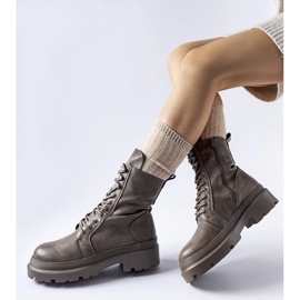 Gråa stövlar med Zacharie-skydd 1