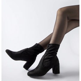 Svarta Lexington slip-on ankelboots 1