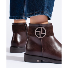 W. Potocki Bruna låga stövlar med platt klack från Potocki 2