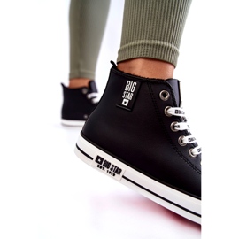 Klassiska högisolerade sneakers Big Star KK274598 Svart 2