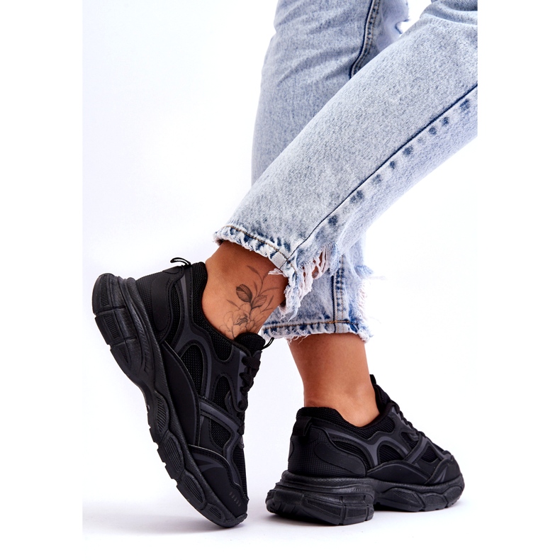 Svarta sportskor för kvinnor 3