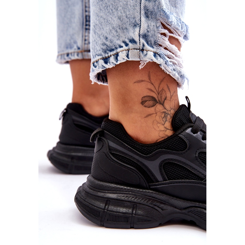 Svarta sportskor för kvinnor 5