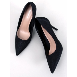 Maineri Svarta höga klackar för kvinnor 1