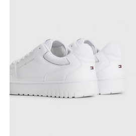 Tommy Hilfiger Basket Core Leather M skor FM0FM04727YBS vit 1