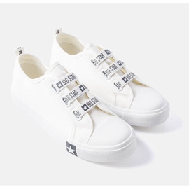 White Big Star barnsneakers LL374007 vit 1