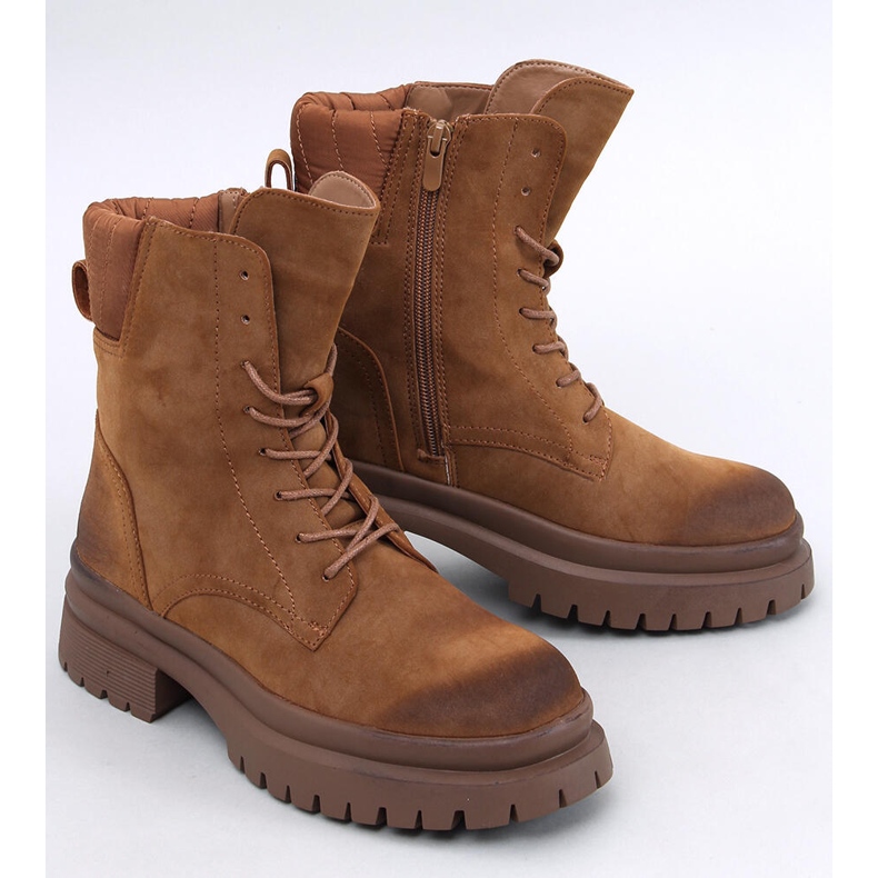 Trapper ankelboots med Desfor Camel-skydd brun 1