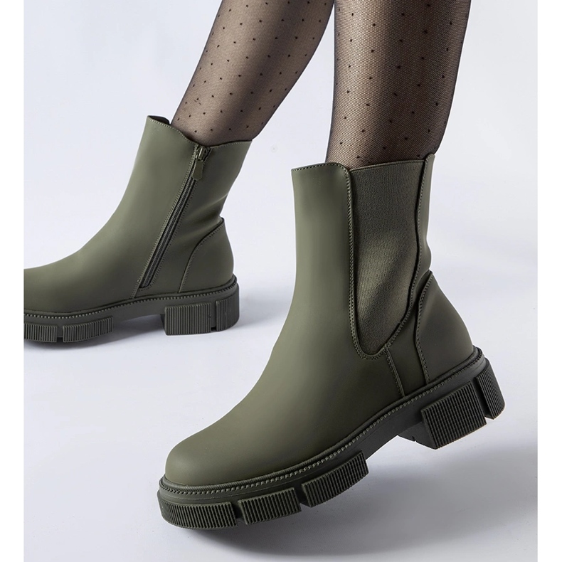 Gröna isolerade Sorbo gummistövlar 1