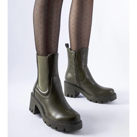 Mörkgröna Hattiesburg stövlar 1