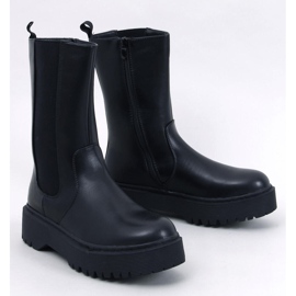 Stoute Black platå Chelsea boots svart 1
