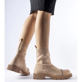 Bruna ankelstövlar med strass från Vail 1