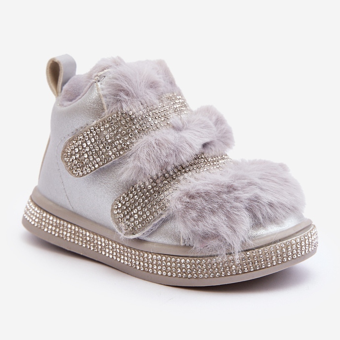 Silver Leela isolerade snöstövlar för barn 2