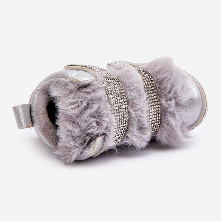 Silver Leela isolerade snöstövlar för barn silver- 1