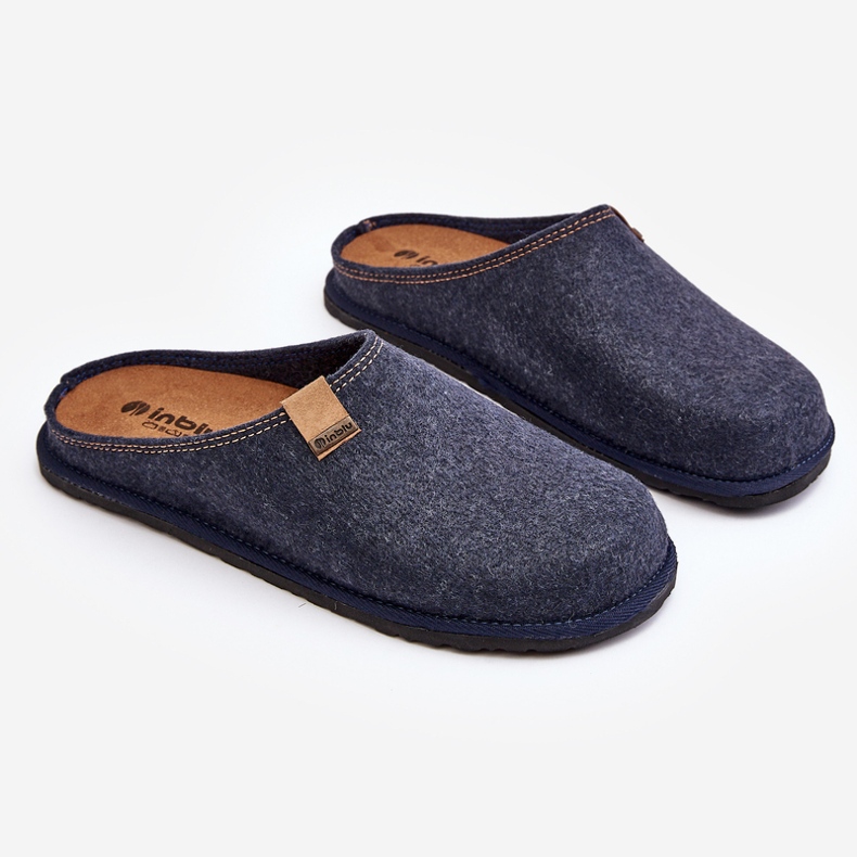 Inblu Förebyggande Tofflor för män SI000001 Marinblå 1