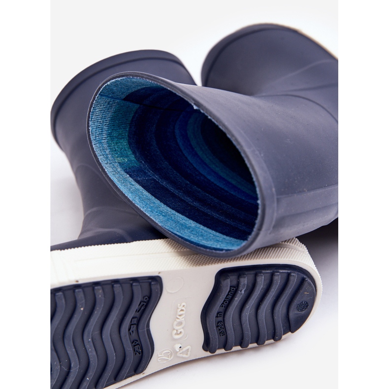 Lemigo Wellingtonstövlar för barn Wave Gokids 979 Marinblå 2