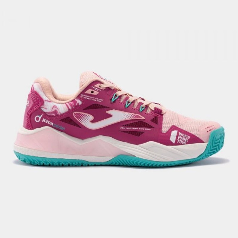 Joma T.Spin Lady 2313 W TSPILS2313P skor rosa 1