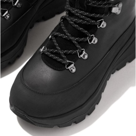 FitFlop Neo-D-Hyker vattentät tyg/mocka promenadstövlar W GP3-090 svart 1