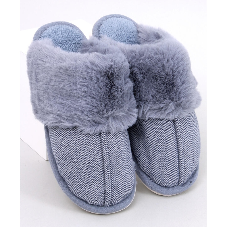 Herrtofflor Gregory Blue fiskben blå 1