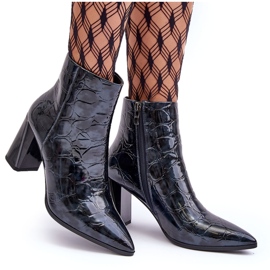 Patentboots S.Barski MR870-58 Marinblå 4