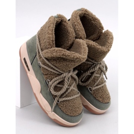 Remal Green isolerade snöstövlar grön 1