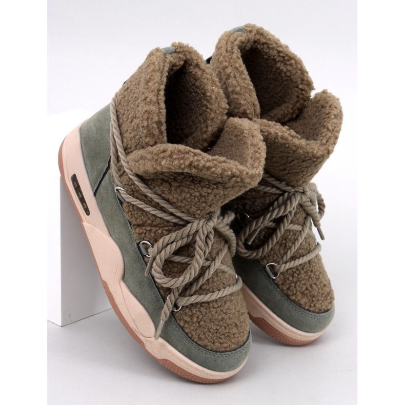 Remal Green isolerade snöstövlar grön 1