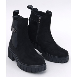 Errol Black platform Chelsea boots svart 1