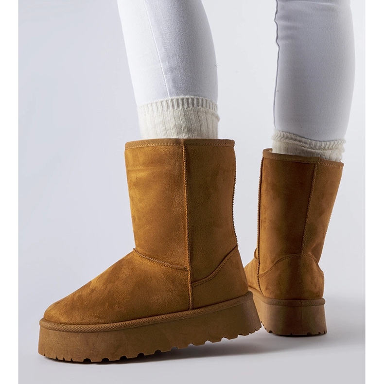 Brown Summit höga snöstövlar brun 1