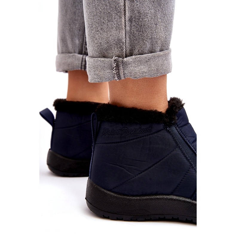 News Kvinnors marinblå snöstövlar 2