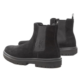 Calvin Klein Jeans Lug Mid Chelsea Boot M YM0YM00271 skor svart 1