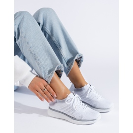 Snörade sportskor vit 1