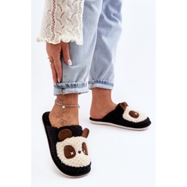 Varma damtofflor Svart Priseth 2