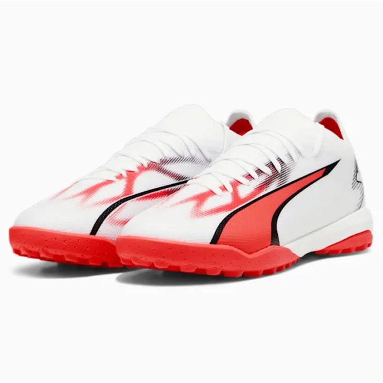 Puma Ultra Match Tt M 107521-01 fotbollsskor vit 1