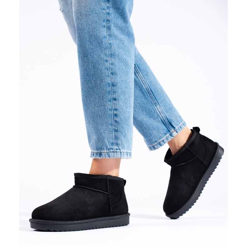 Svarta Shelovet snöstövlar för kvinnor 1