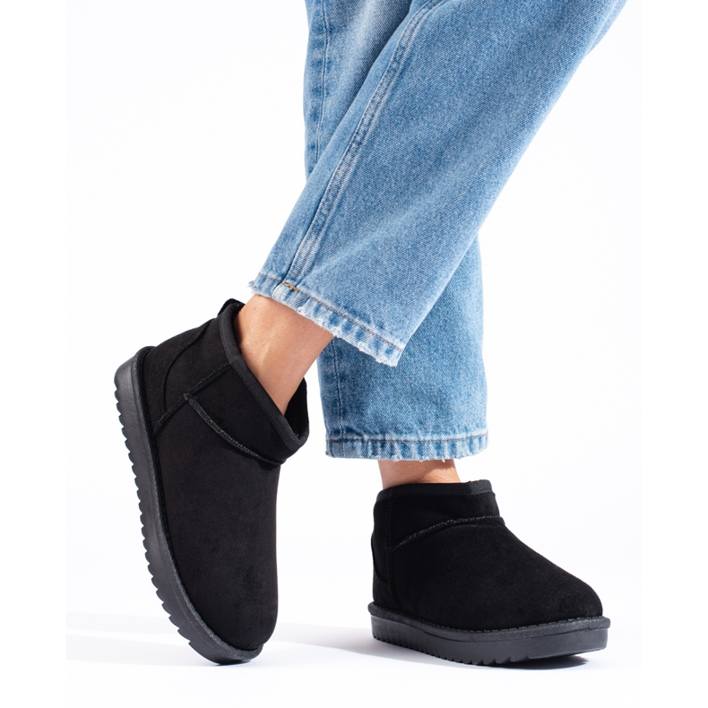 Svarta Shelovet snöstövlar för kvinnor 2