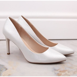 Sergio Leone W SK428A silver höga klackar silver- 1