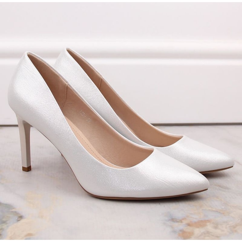 Sergio Leone W SK428A silver höga klackar silver- 1