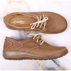 Helios W H715N komfortskor, beige brun 2