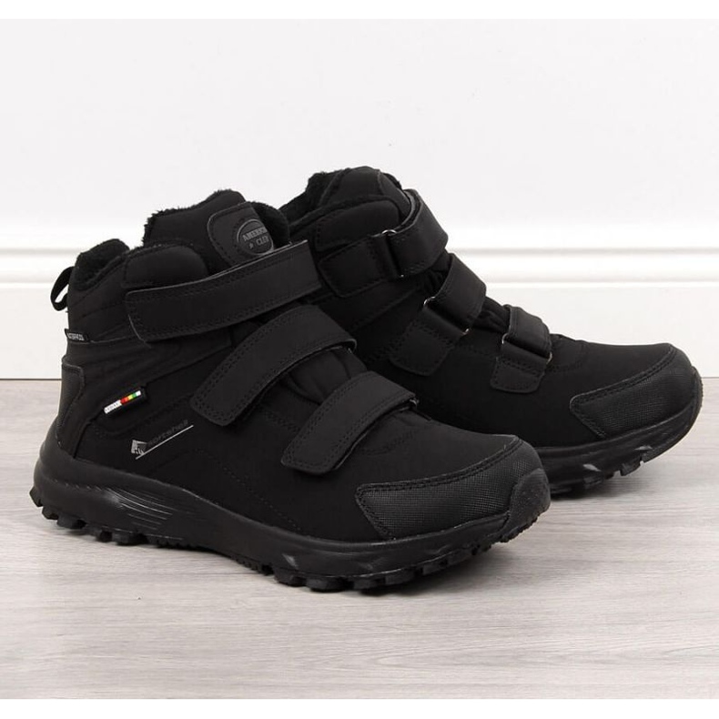 American Club M AM855 isolerade vandringsskor, svarta 1