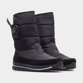 Progress Kvinnors ljusisolerade snöstövlar framsteg progj-21-08 svart 1