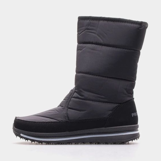 Progress Kvinnors ljusisolerade snöstövlar framsteg progj-21-08 svart 2