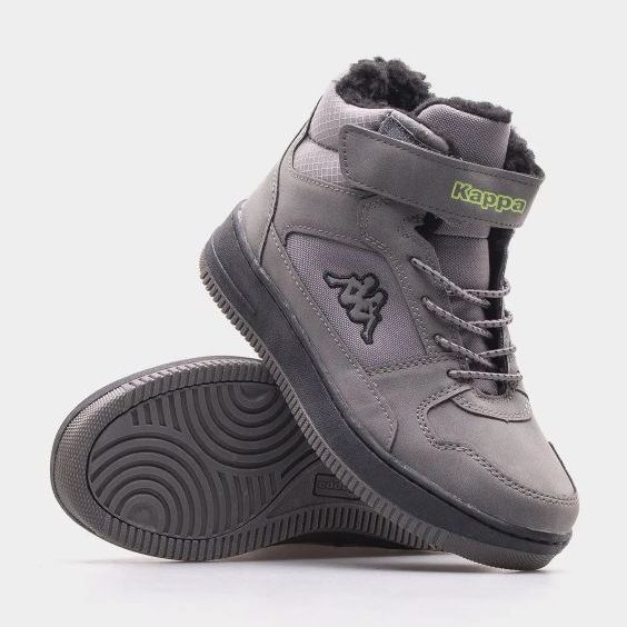 Kappa Shab Fur K Jr 260991K-1611 skor grå 1