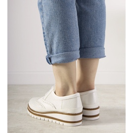 Slip-on silverskor med GF-FD9 dubbar vit 1