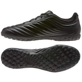 Adidas Copa 20.4 Tf M G28522 fotbollsskor svart svart 1