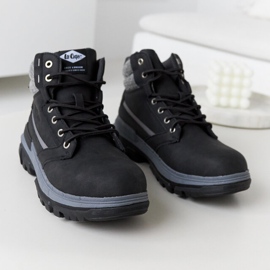 Svarta Lee Cooper LCJ-22-01-1374L höga stövlar 1
