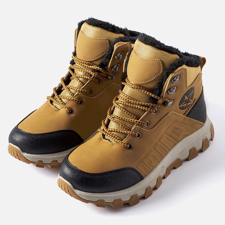 Bruna isolerade vandringsskor för män från Nurra 1