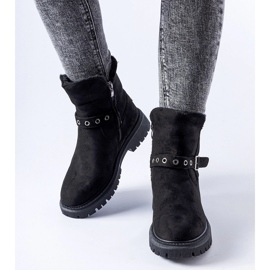 Svarta isolerade Gibsonia stövlar 1