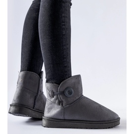 Grå korta isolerade snöstövlar från Snyder 1