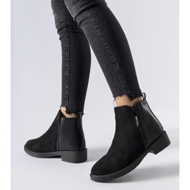 Svarta isolerade klassiska Montaldo stövlar 1