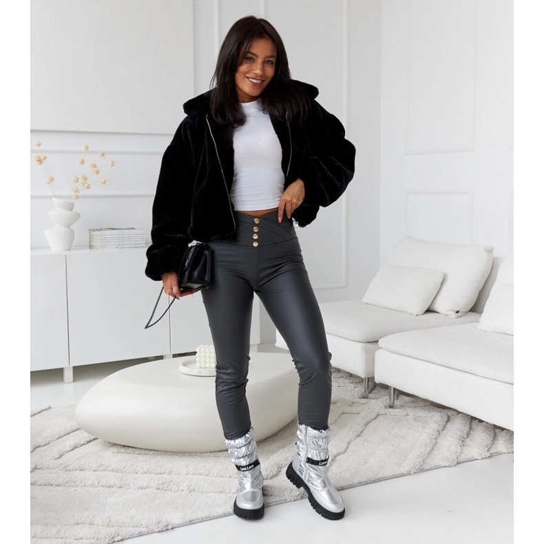 Pulliam silverisolerade snöstövlar för kvinnor silver- 1