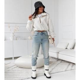 Beige isolerade snöstövlar för kvinnor från Pulliam 1