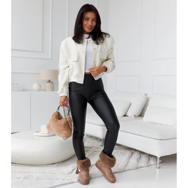 Bruna Geradino snöstövlar fodrade med päls 1